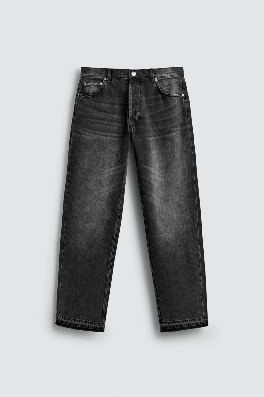 JEANS STRAIGHT FIT / Carb?n - Zara фото 8