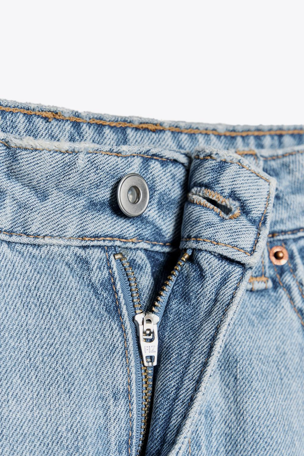 TRF MID-WAIST BAGGY JEANS - Zara фото 12