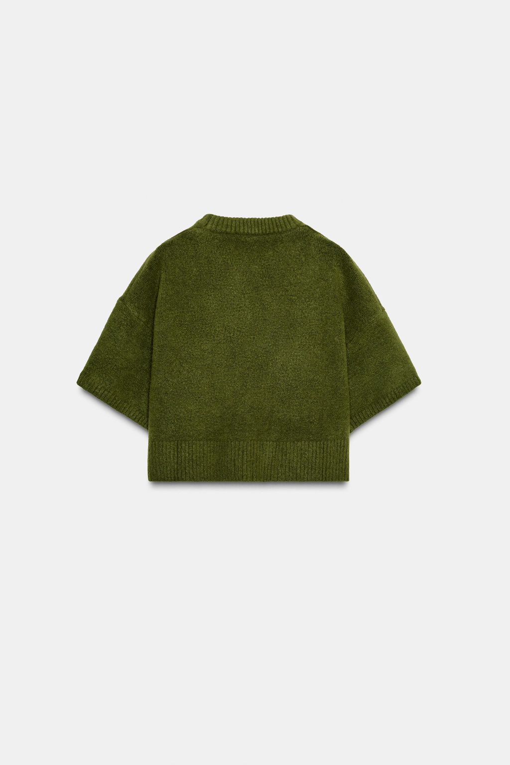 SHORT SLEEVE KNIT SWEATER - Zara фото 7