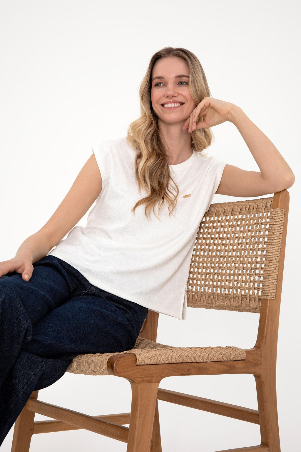 Kad_n Ekru Ti__rt Sepette S_rpriz _ndirim - U.s. polo assn фото 2