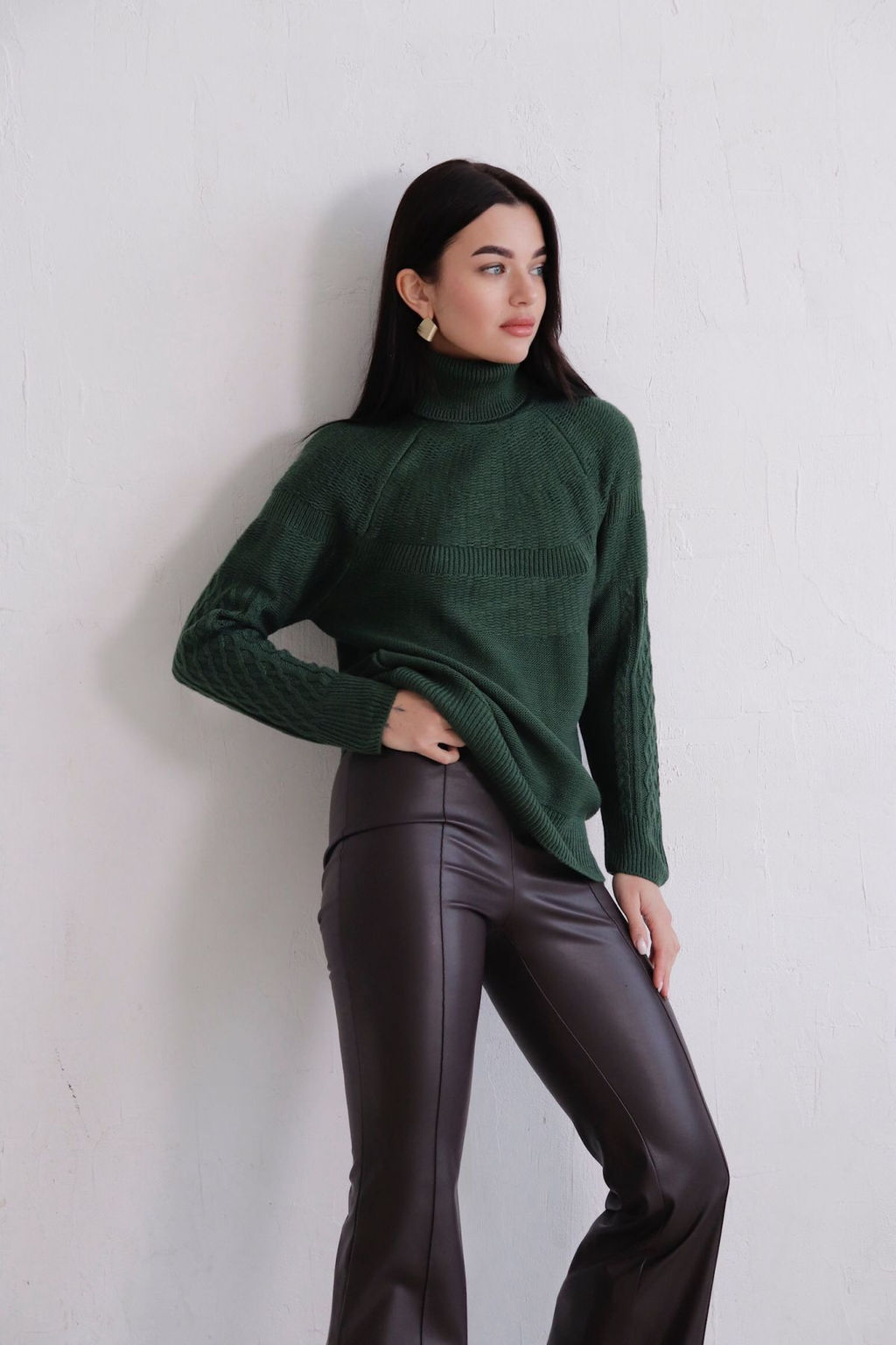 10649 Свитер изумрудный - Martichelli фото 10