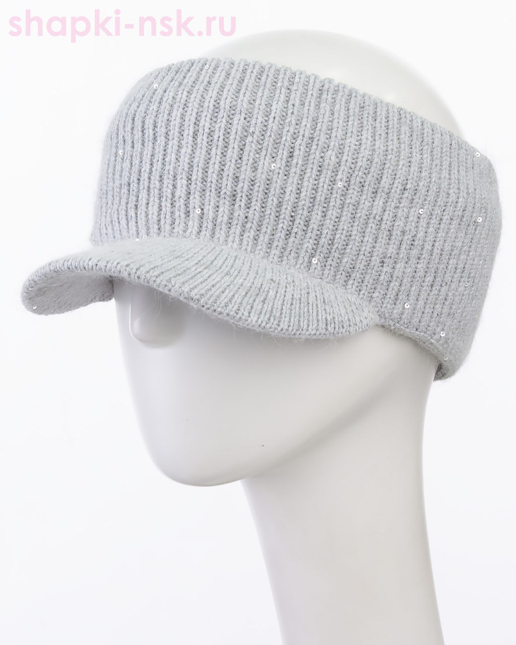 158 PB Повязка с козырьком (56-58)