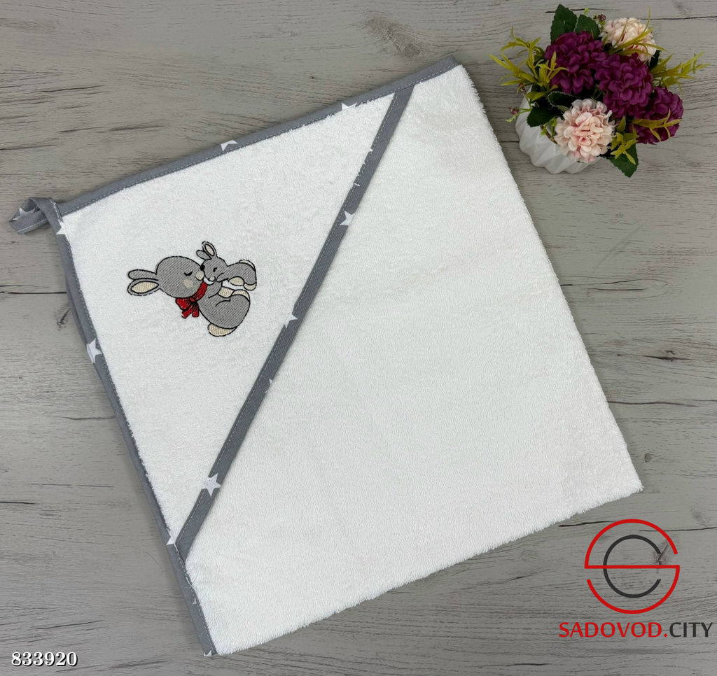 Махровое полотенце для купания