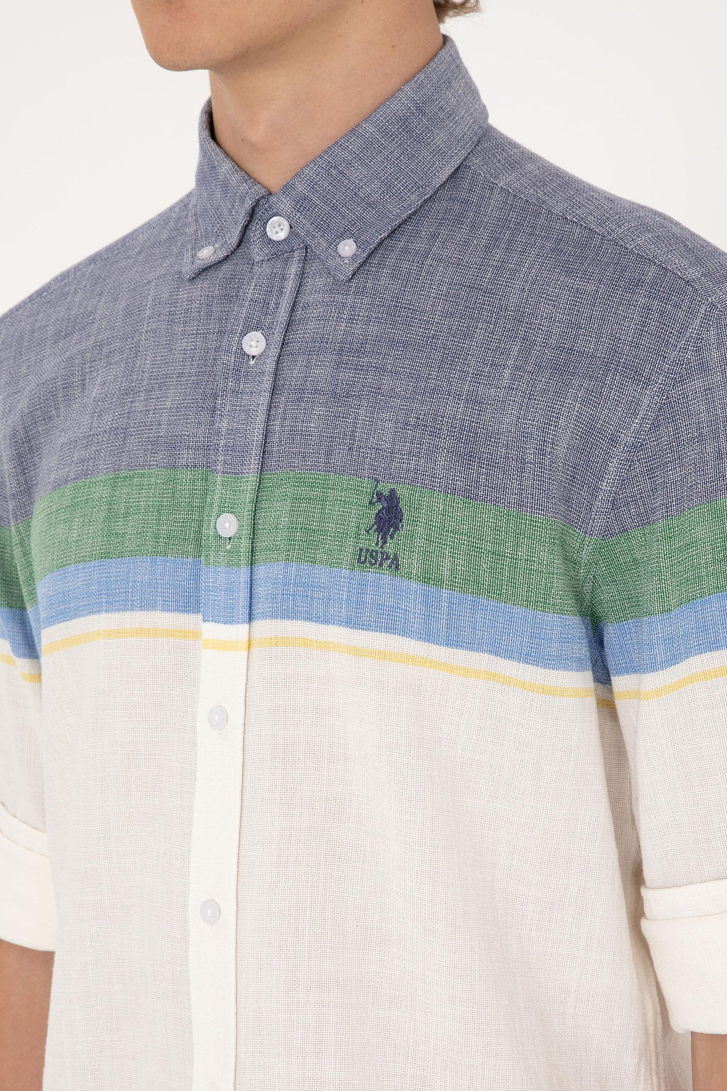 Erkek Lacivert Uzun Kollu G_mlek Sepette S_rpriz _ndirim - U.s. polo assn фото 7