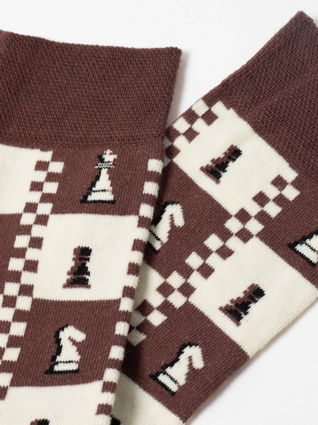 Цена за 2 пары БРЕСТСКИЕ НОСКИ 4200К CHESS (средней длины) КОРИЧНЕВЫЙ