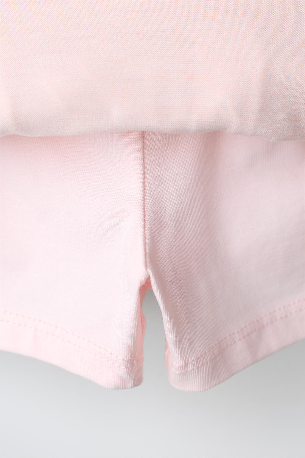 FALDA BERMUDA VOLANTES CINTURA VUELTA / Rosa pastel - Zara фото 9