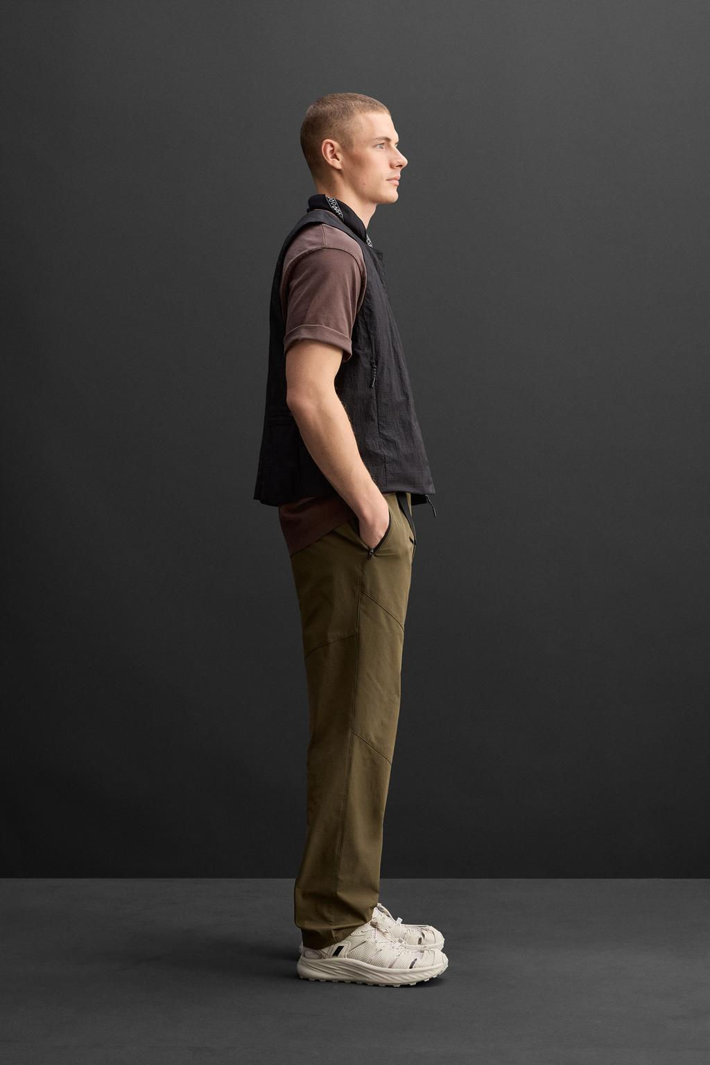 TECHNICAL TROUSERS WITH BELT - Zara фото 4