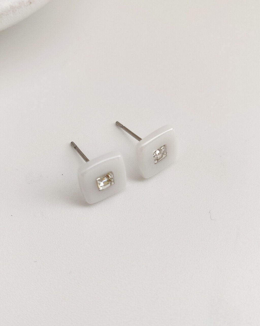 Серьги с керамикой