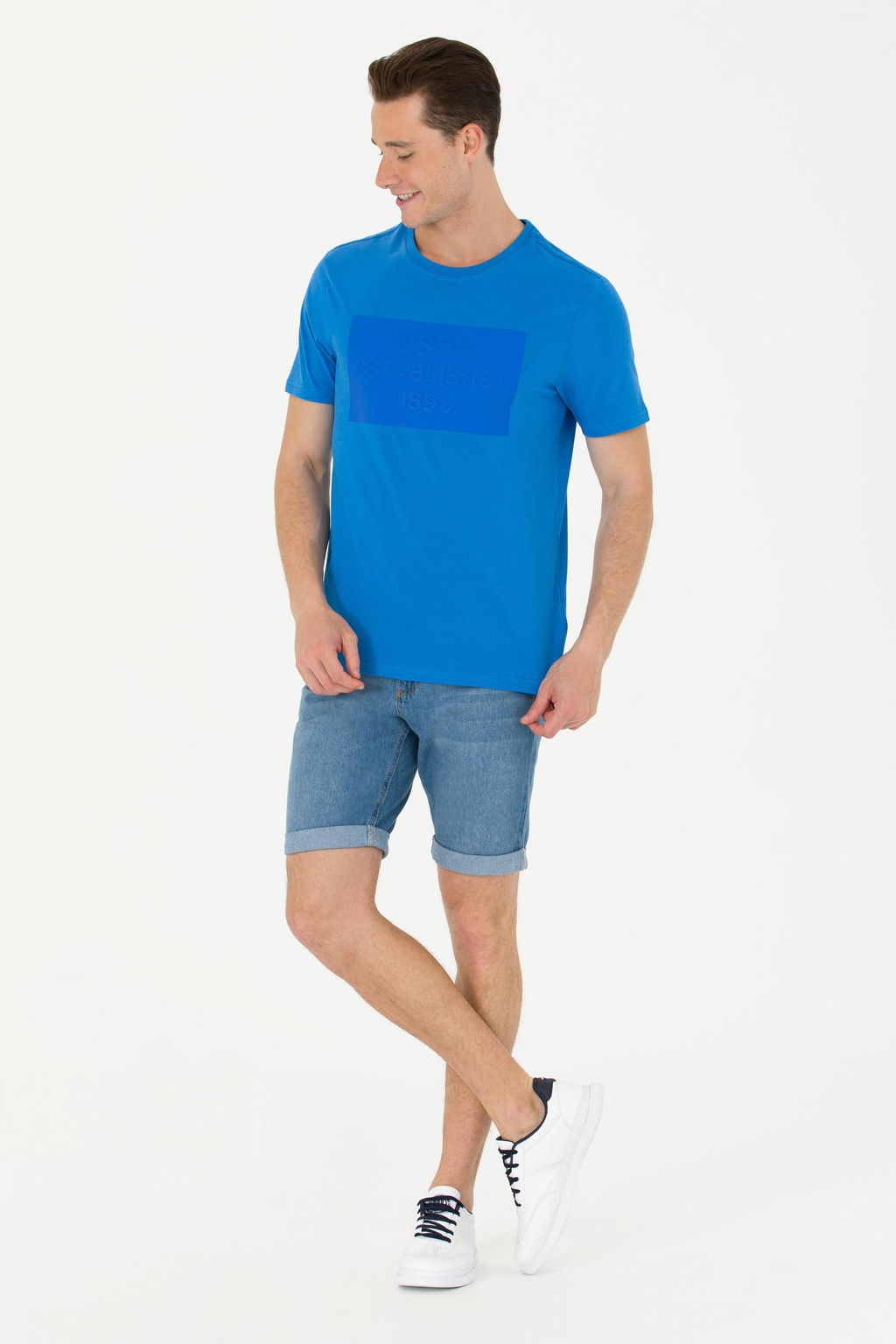 U. S. Polo Assn Мужская футболка Saks с круглым вырезом - U.s. polo assn фото 18