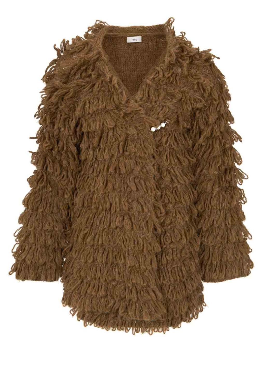 Кардиган, коньячный - Heine фото 2