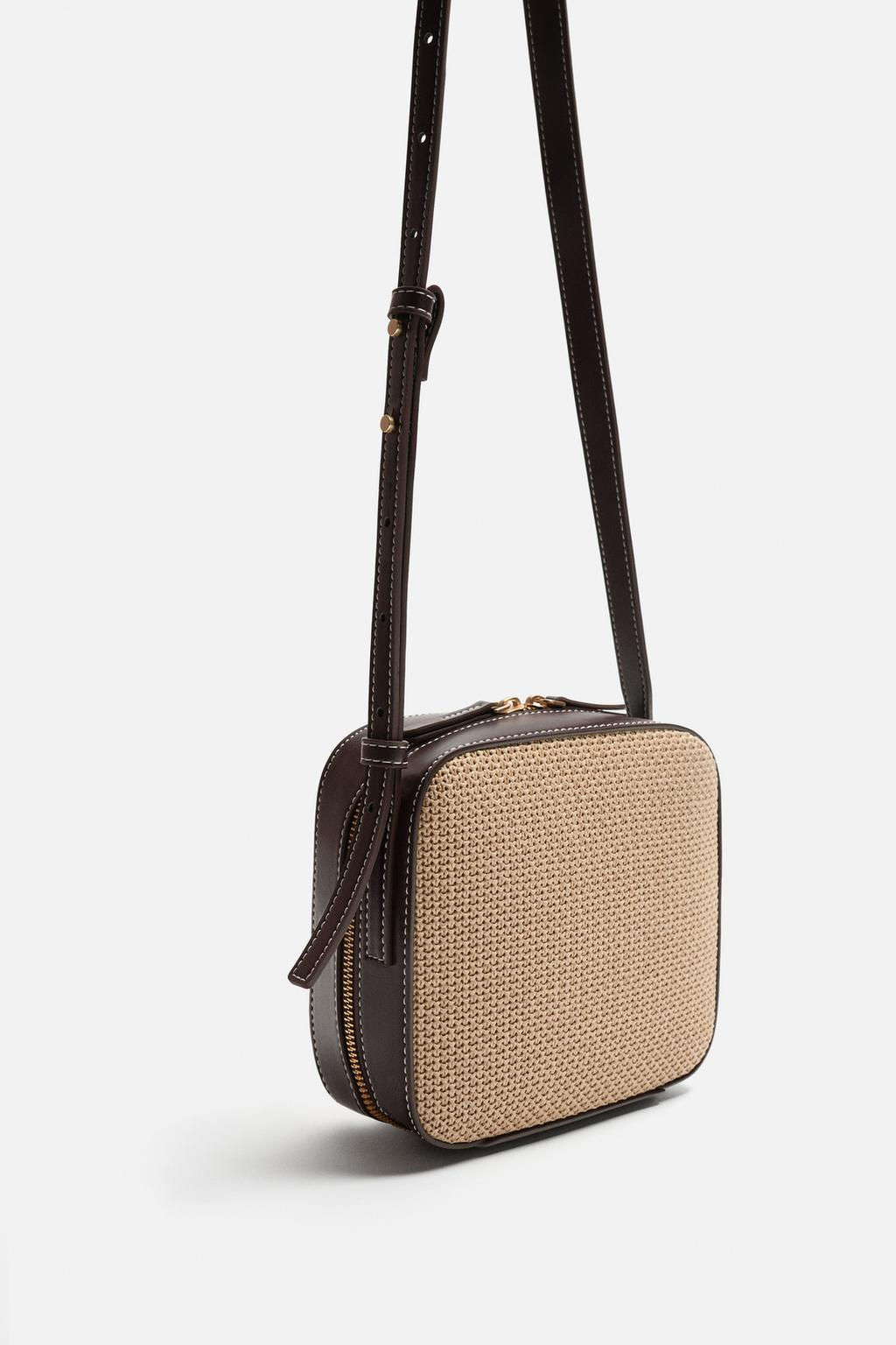 WOVEN CROSSBODY BAG - Zara фото 5