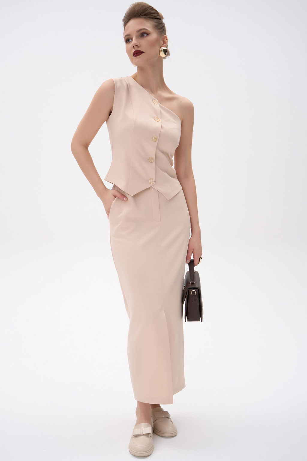 Юбка Клио (бежевый)