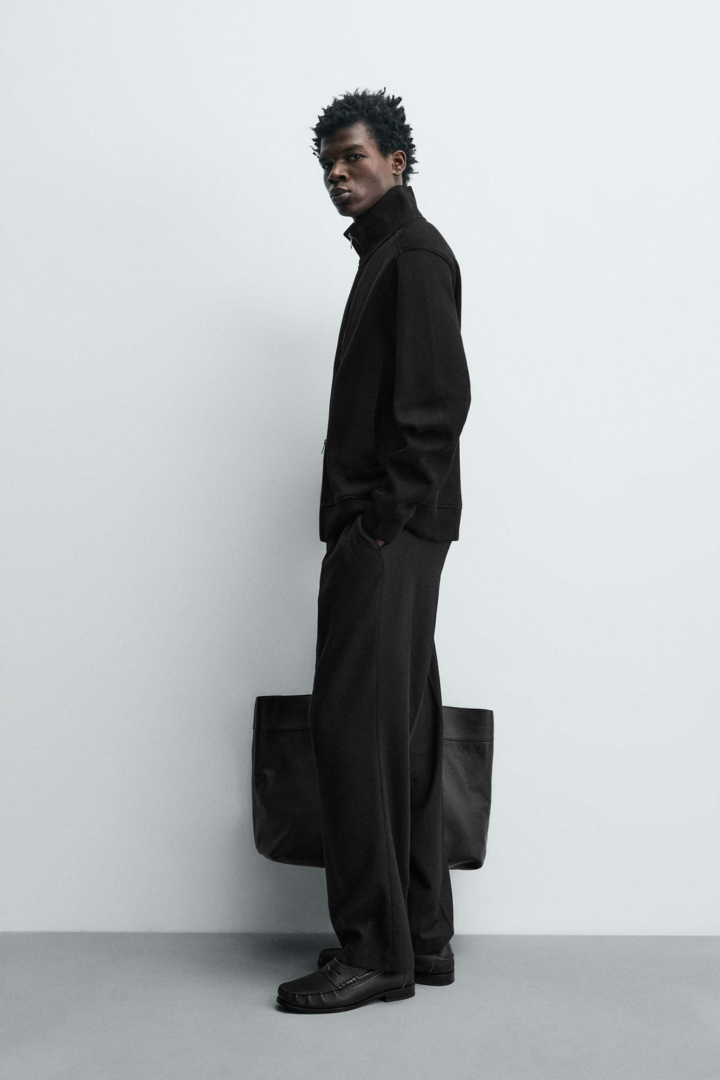 INTERLOCK RIBBED JACKET - Zara фото 3