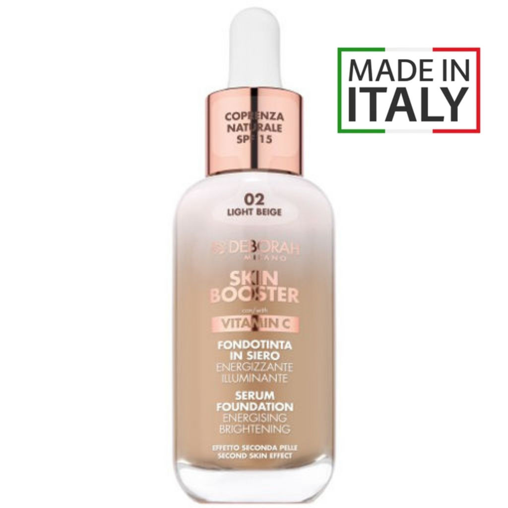 DEBORAH Тональная основа-сыворотка Skin Booster Serum тон 2 светлый бежевый, 30мл