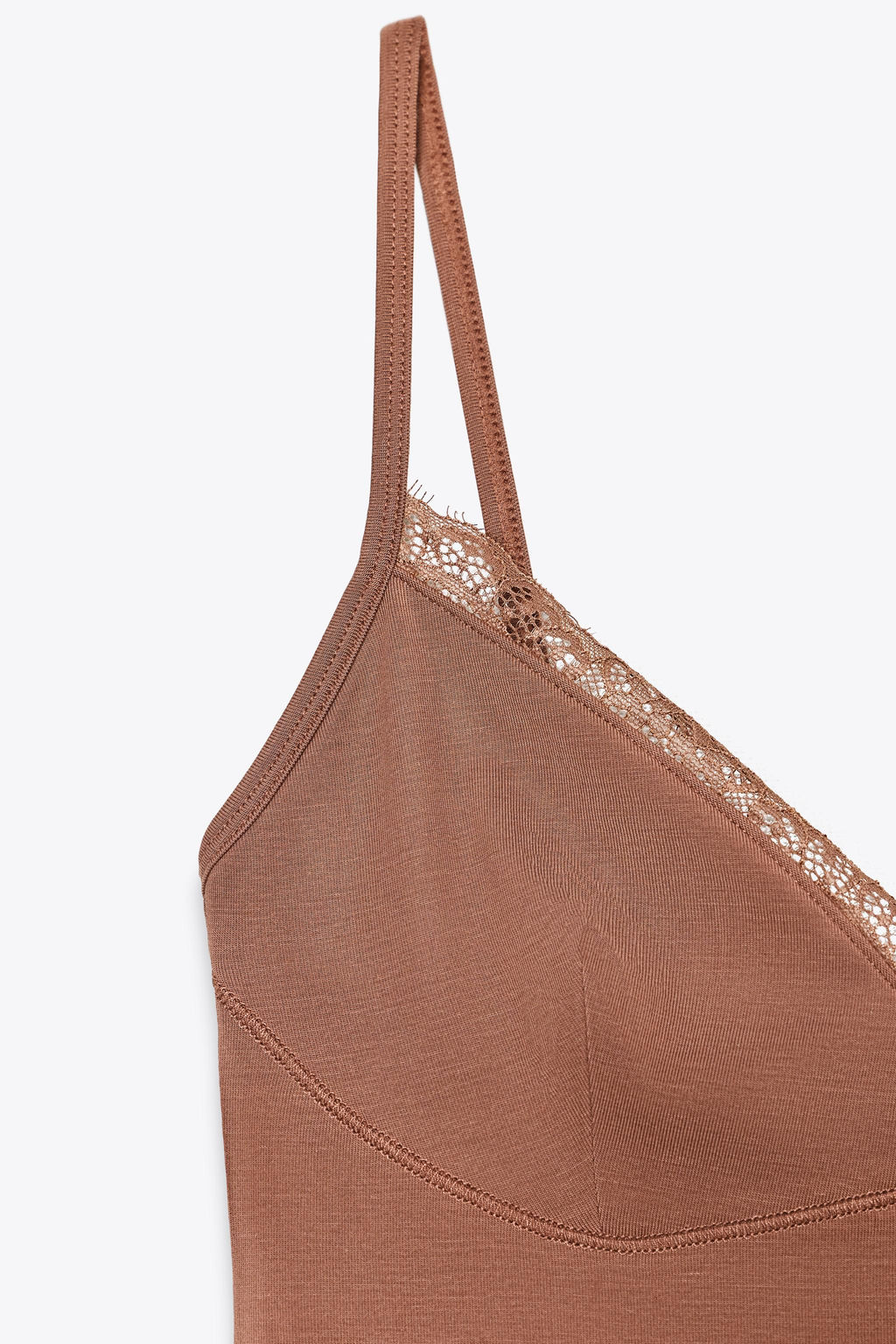LYOCELL LACE TOP - Zara фото 7
