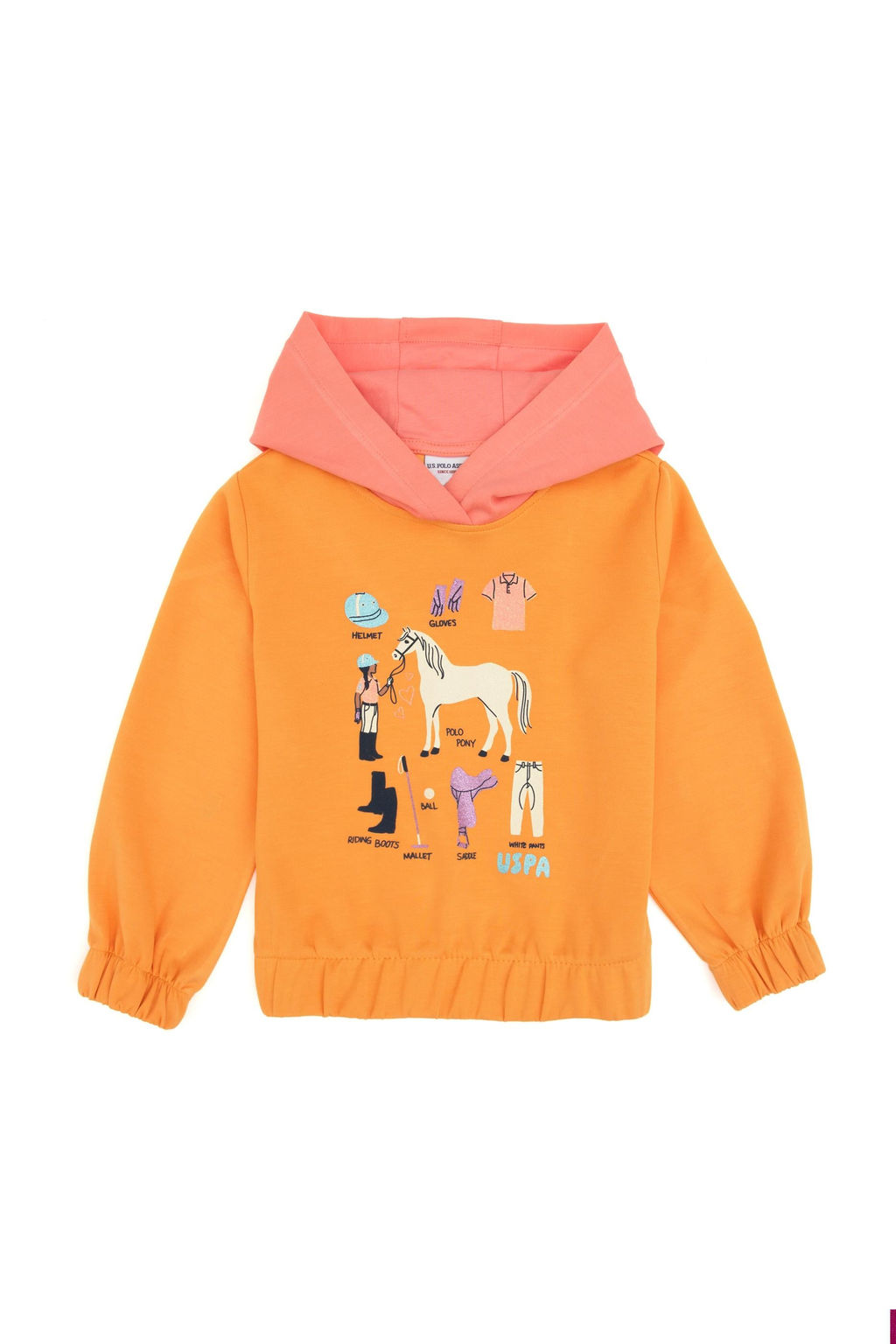 K_z _ocuk TURUNCU Sweatshirt - U.s. polo assn фото 2