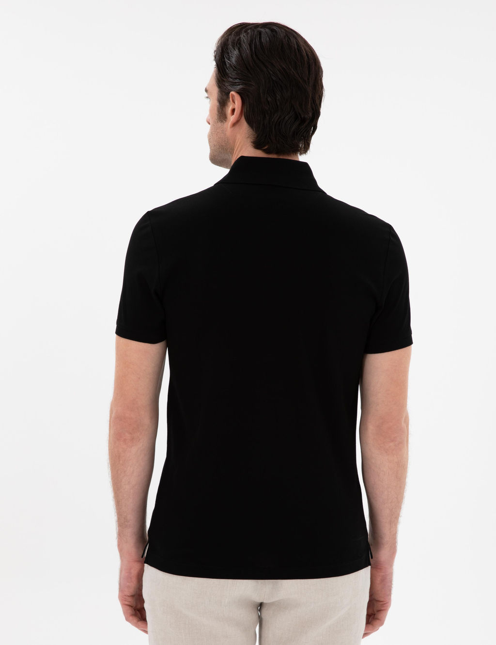 Black Slim Fit Basic T -For - Cacharel фото 5