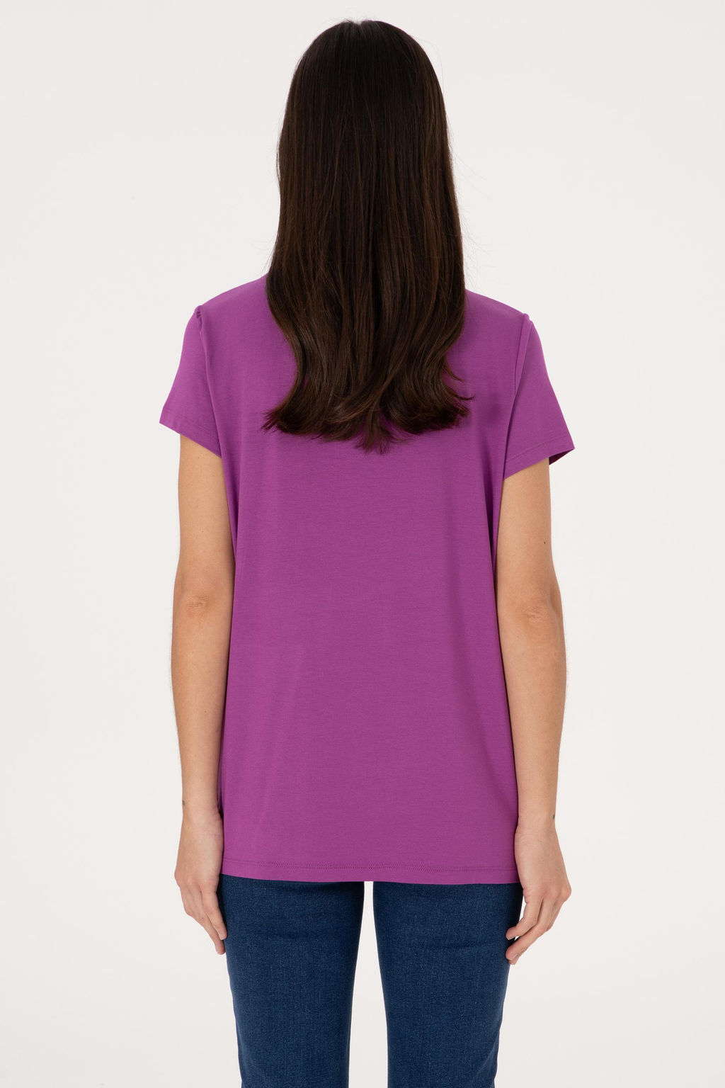 Kad_n Menek_e Basic Ti__rt Sepette S_rpriz _ndirim - U.s. polo assn фото 5