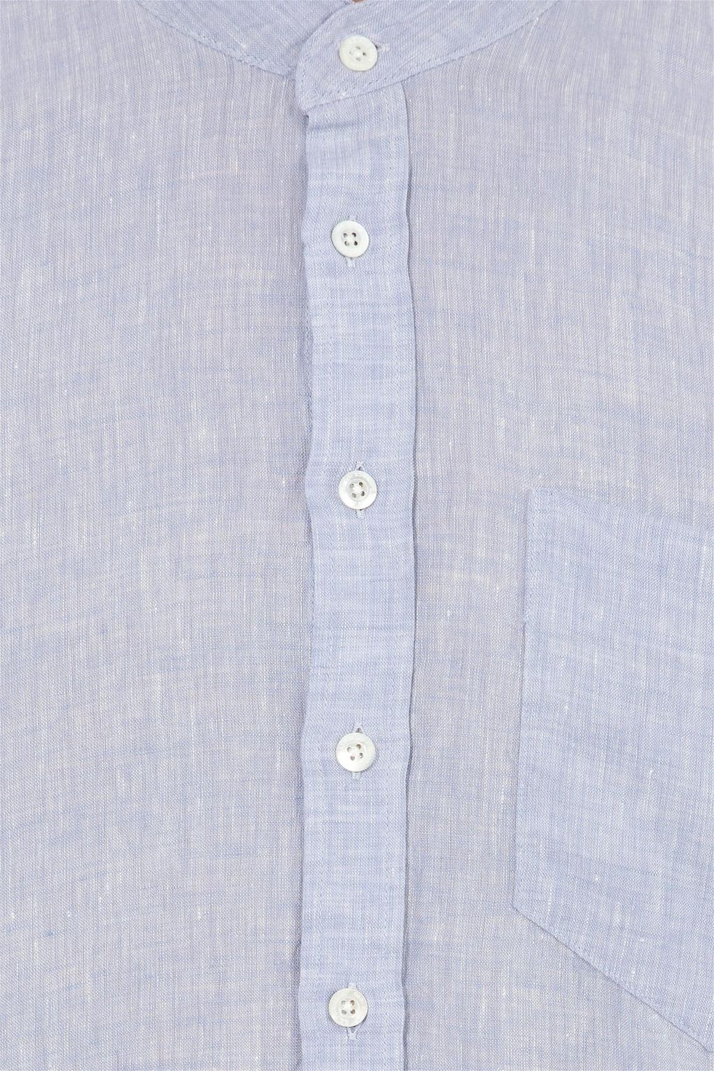 Мужская голубая рубашка с длинным рукавом - U.s. polo assn фото 6