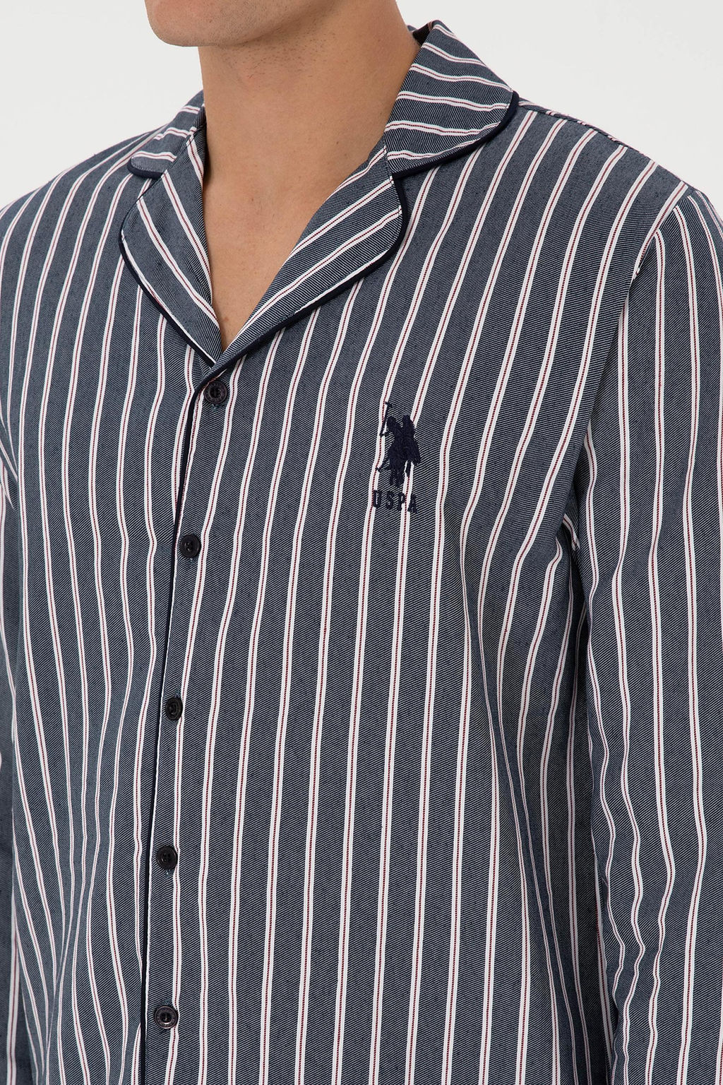 Erkek Lacivert Pijama Tak_m_ - U.s. polo assn фото 7