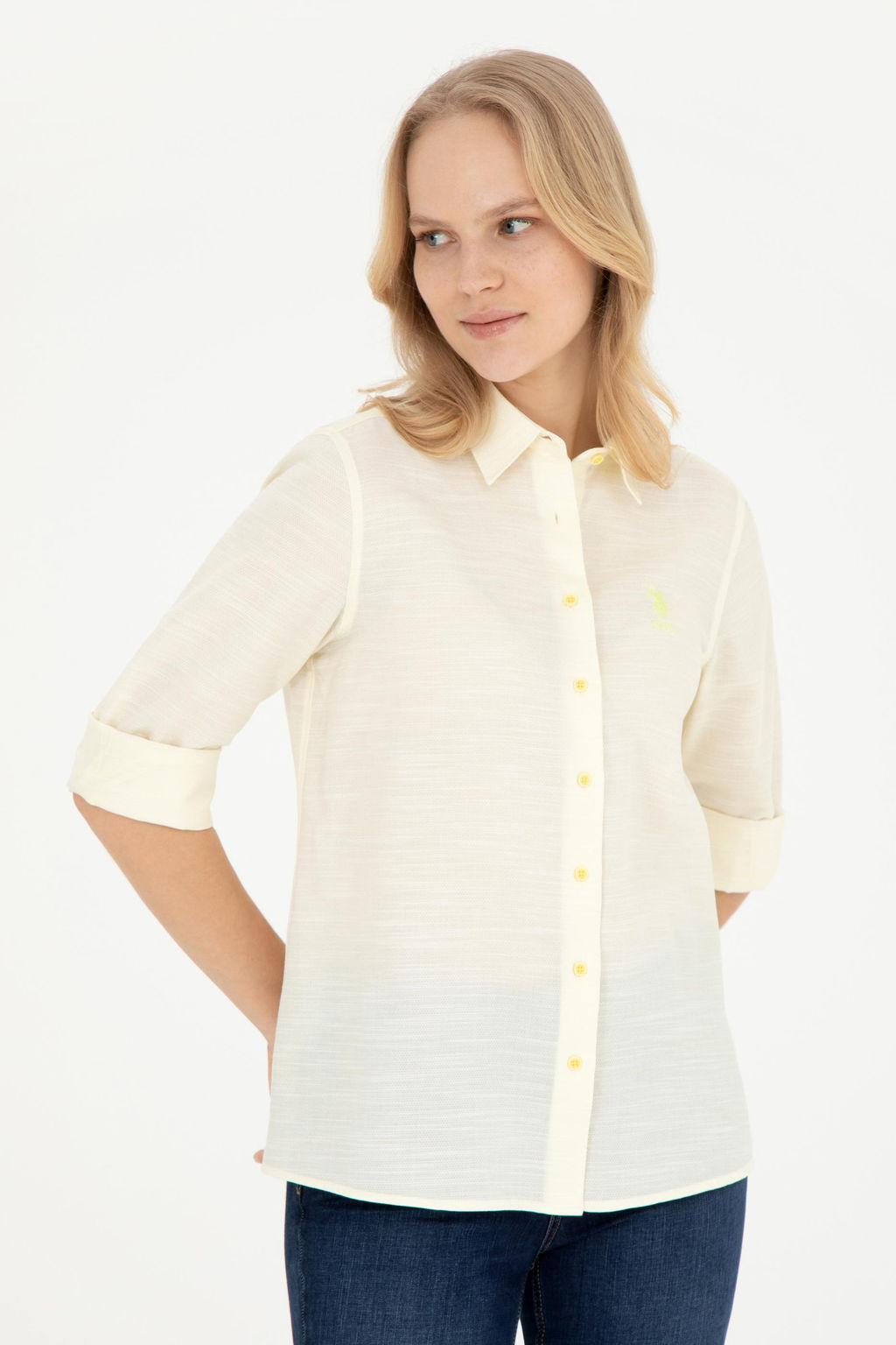 Kad_n A__k Sar_ Uzun Kollu G_mlek - U.s. polo assn фото 3