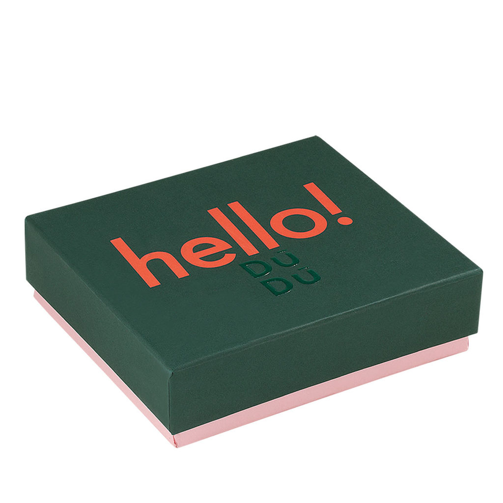 Итальянский кожаный кардхолдер DuDu серии Svalbard | жемчужный серый