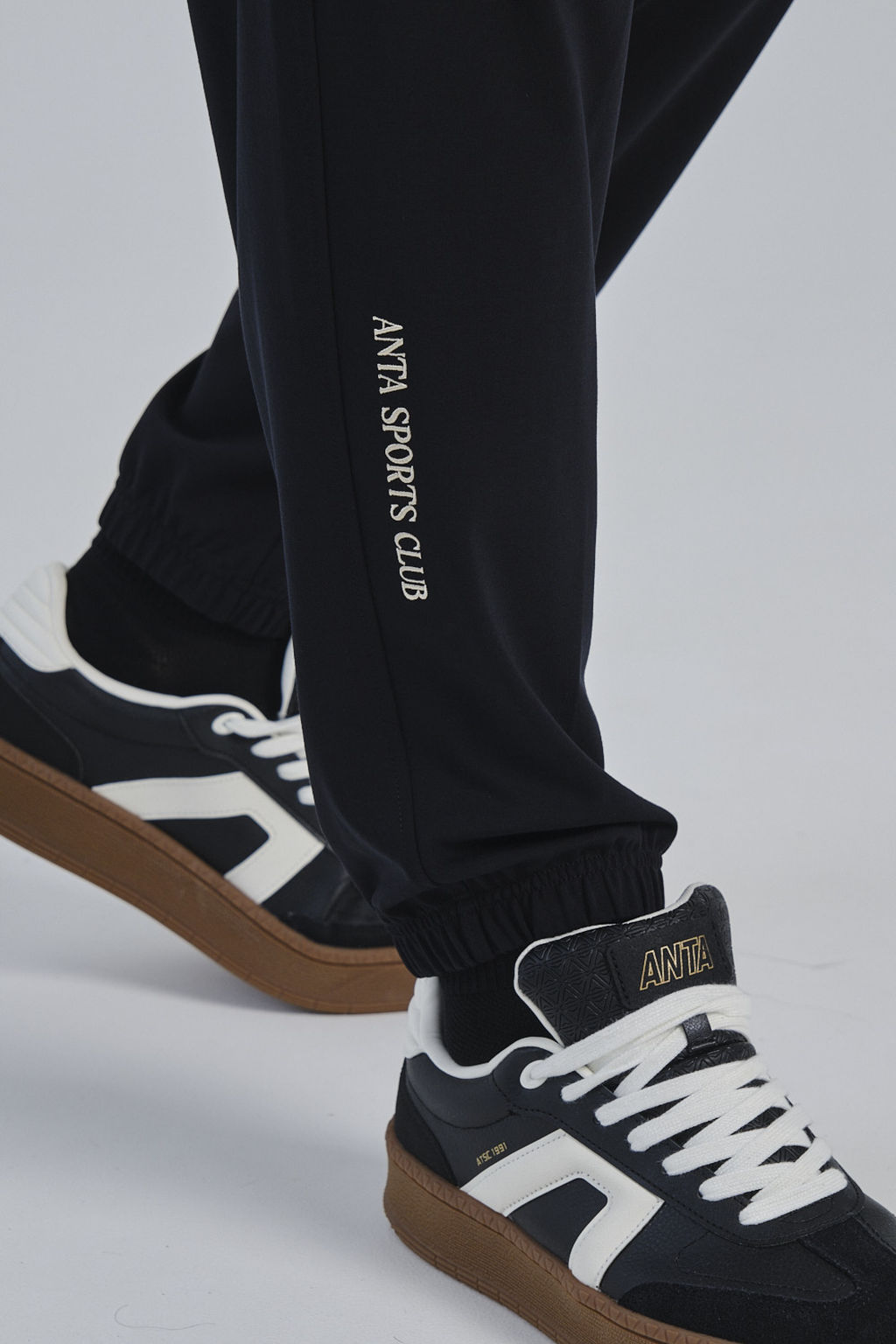 Брюки трикотажные Черный - Anta фото 4