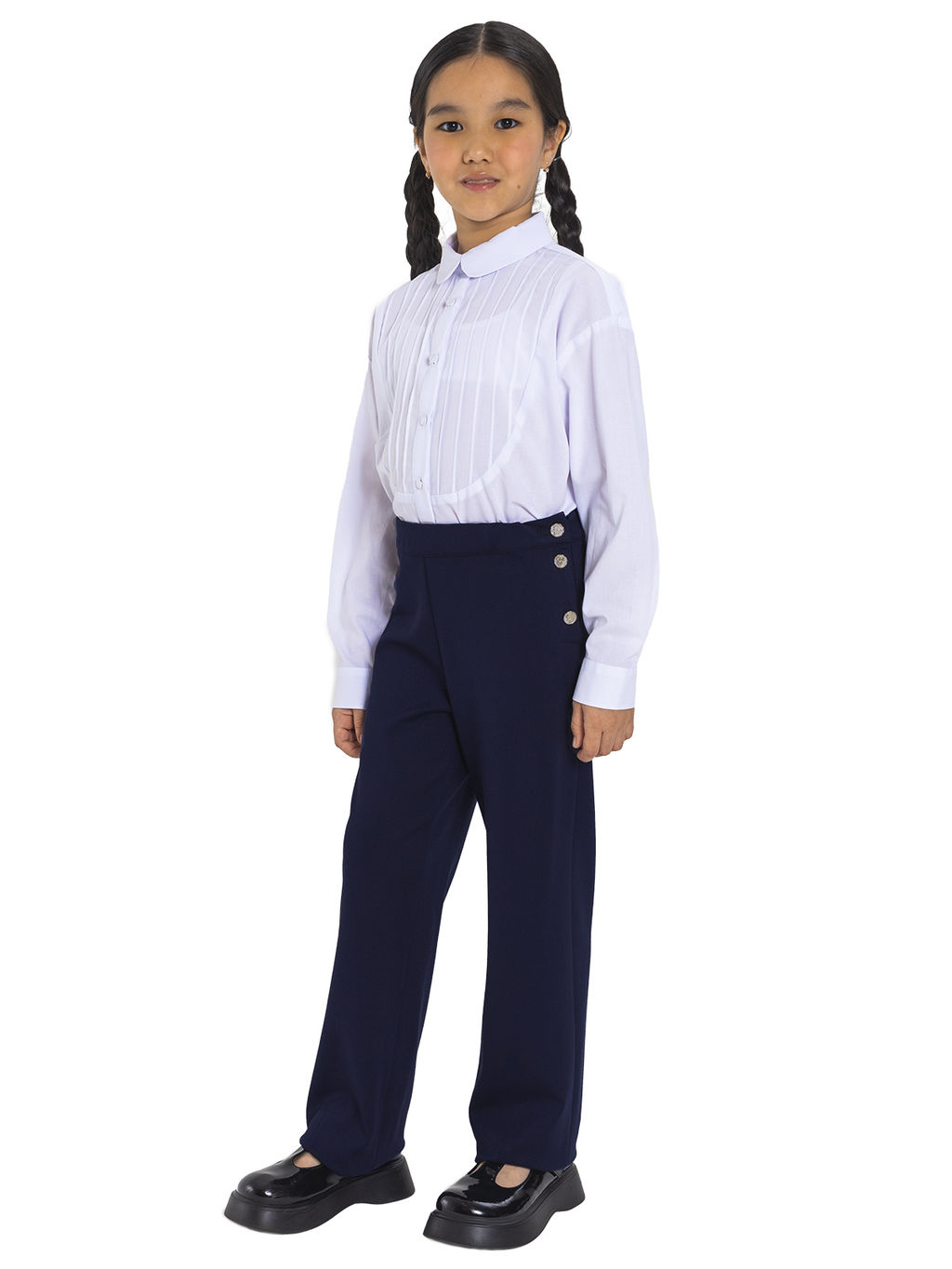 Брюки дев. О77046 - Карамелли фото 3