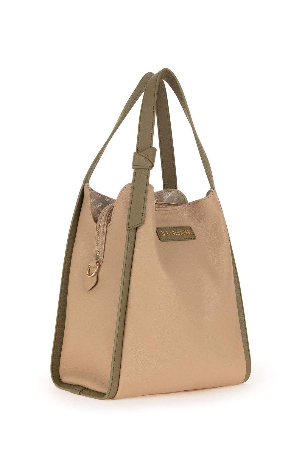 Женская бежевая сумка через плечо Неожиданная скидка в корзине - U.s. polo assn фото 4