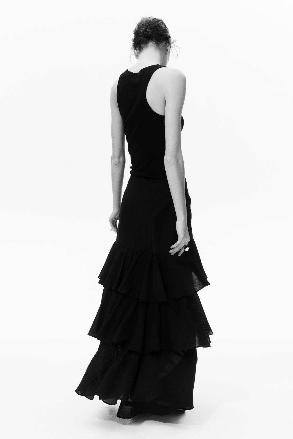 Tiered wrap skirt - H&m фото 6