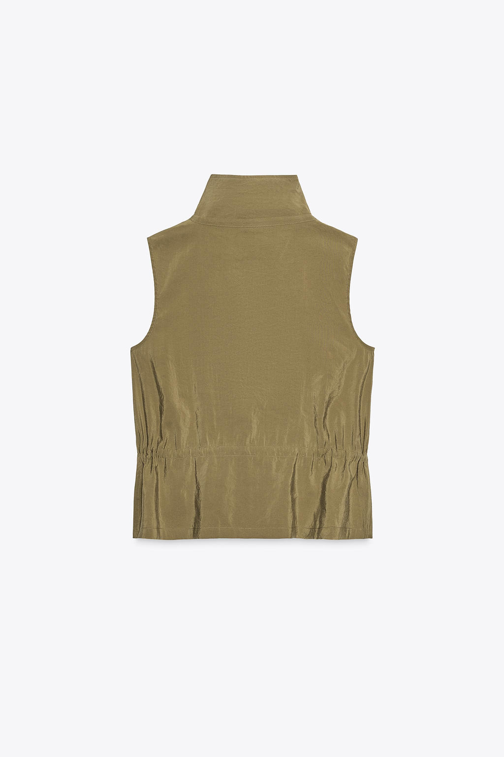 ADJUSTABLE FLOWING GILET - Zara фото 3