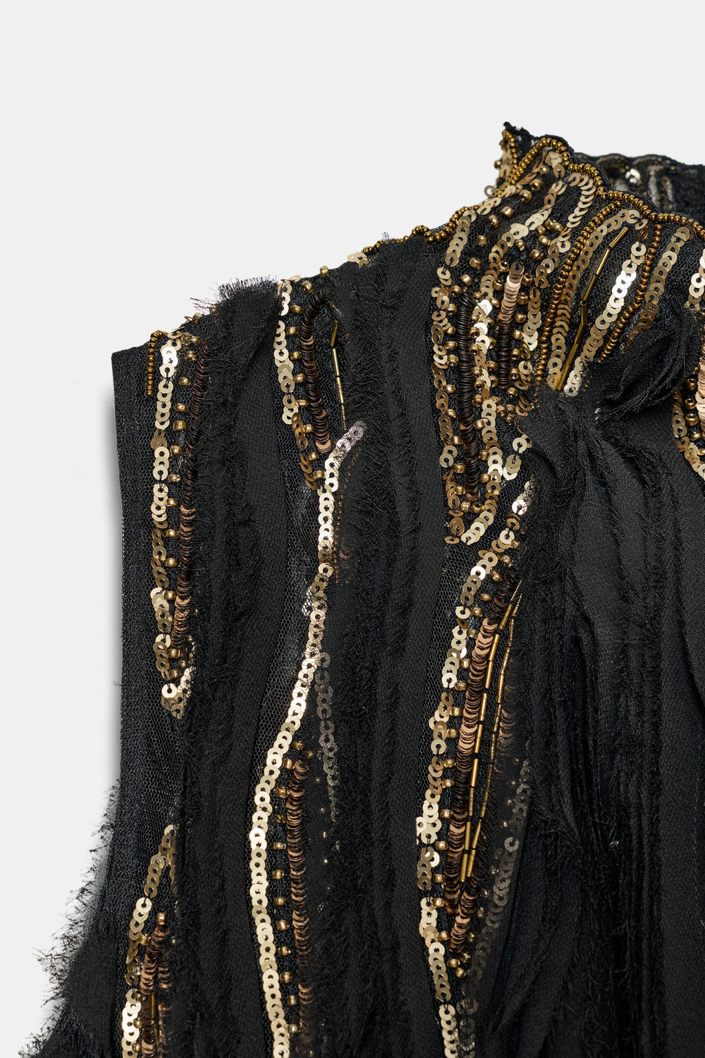 ZW COLLECTION LIMITED EDITION SEQUIN TOP - Zara фото 6