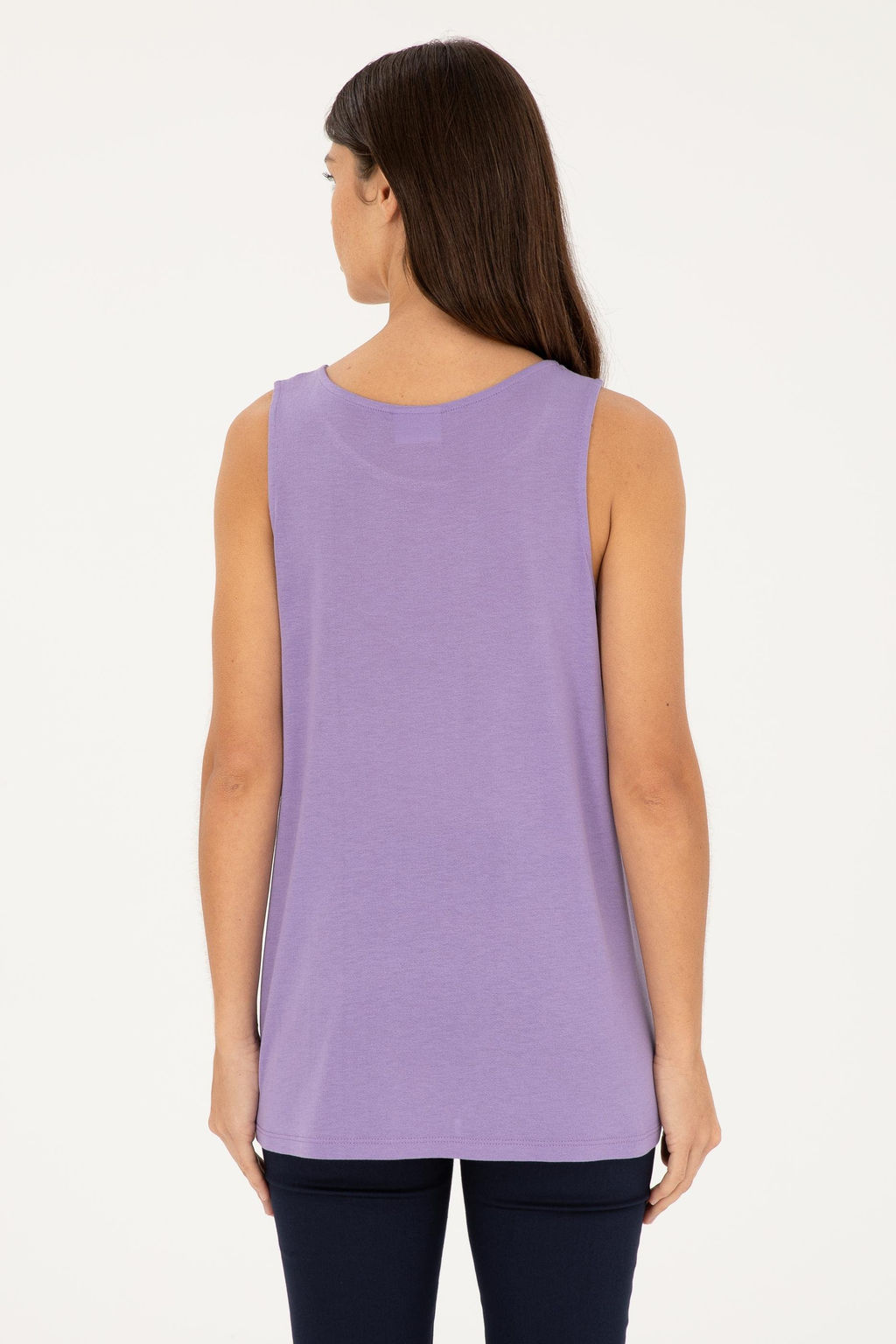 U. S. Polo Assn / Женская сиреневая футболка - U.s. polo assn фото 5