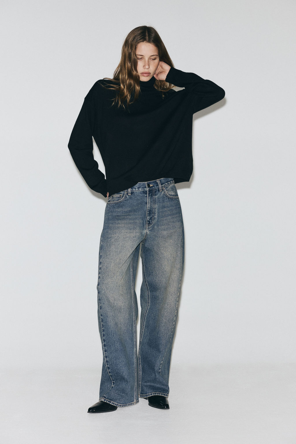 Jersey de cuello alto en cachemira - H&m фото 5