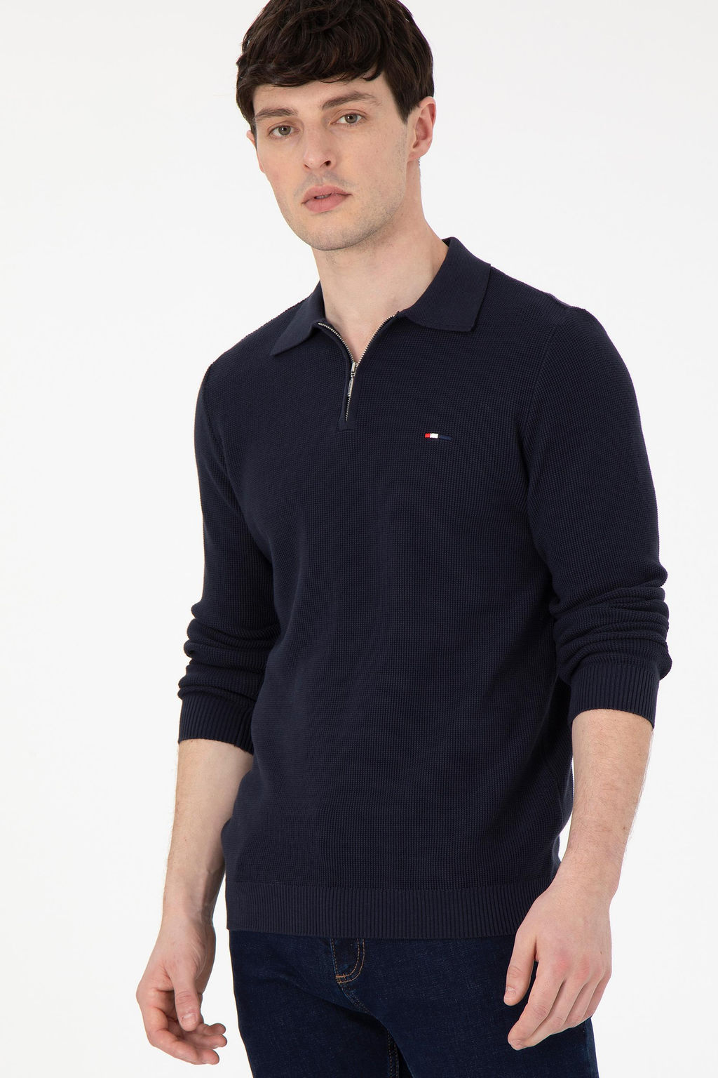 Erkek Lacivert Basic Kazak - U.s. polo assn фото 3