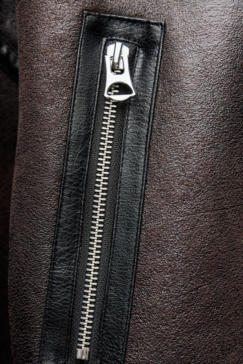 DOUBLE-FACED SHORT JACKET - Zara фото 13