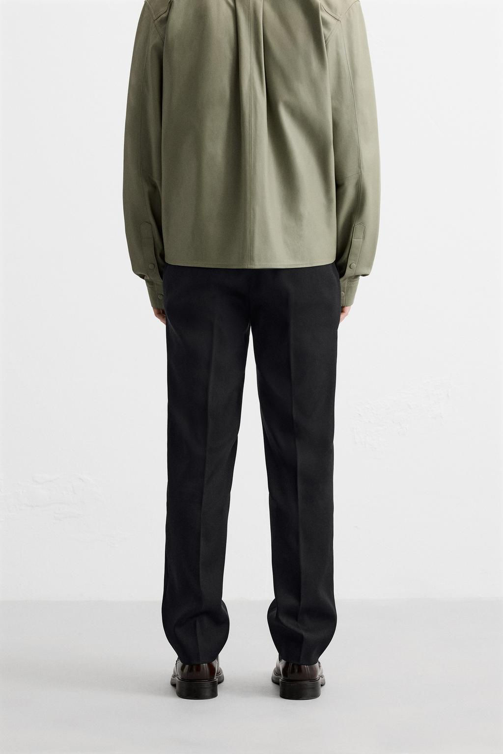 WOOL TROUSERS - LIMITED EDITION - Zara фото 12