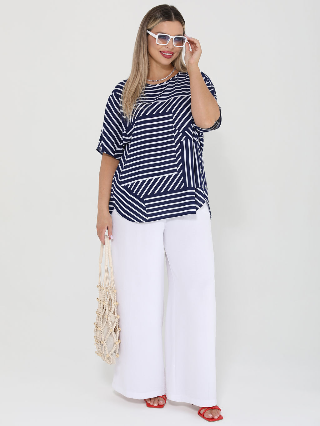 Блузка вискозная(сингапур) - Dora фото 5