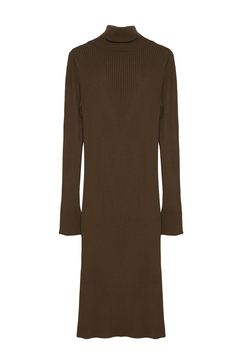 TRENDYOLMILLA Saks Mini Triko Kollar? Volanl? Elbise TWOAW20YN0005 фото 13