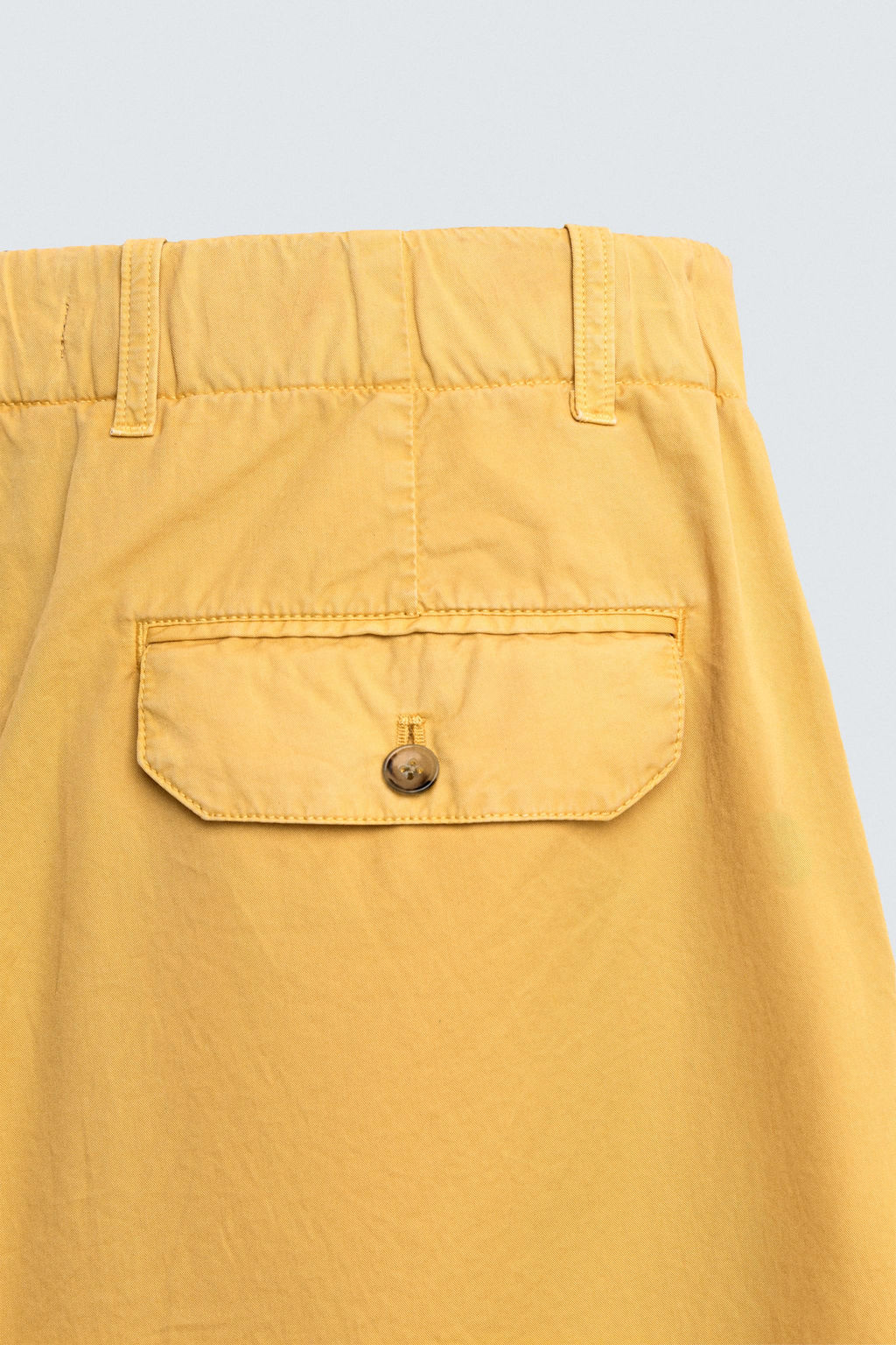 PANTAL?N RELAXED FIT ALGOD?N AARON LEVINE X ZARA / Amarillo claro  фото 10