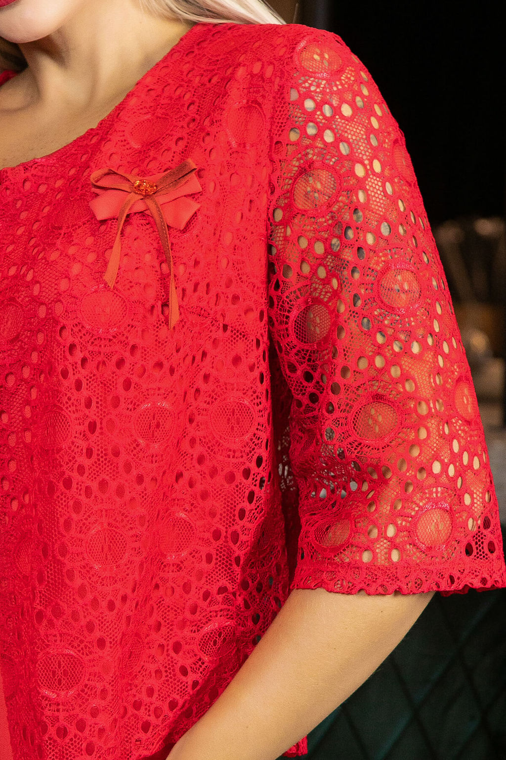 Платье Ирида (красное) П11609 - Lt collection фото 3