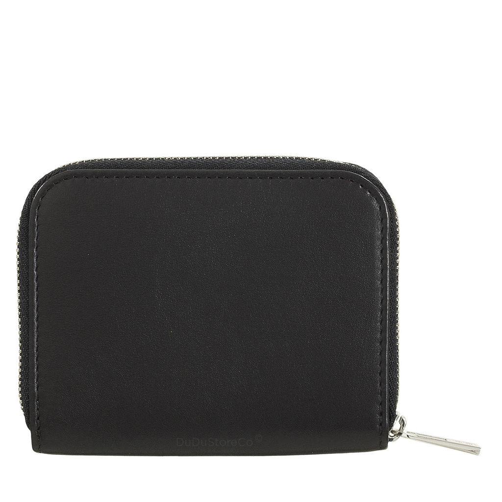 Итальянский кожаный кошелек для карт DuDu серии Hokkaido | черно-розовый - Dudubags фото 5