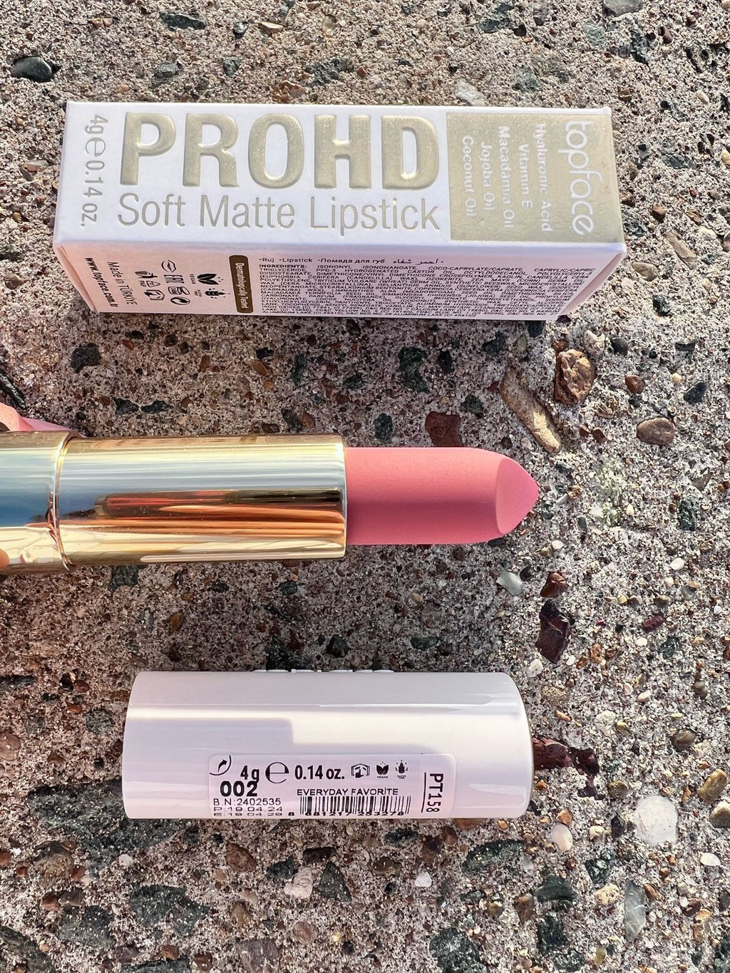 Topface Губная помада PRO HD Soft Matte Lipstick тон 002 PT158