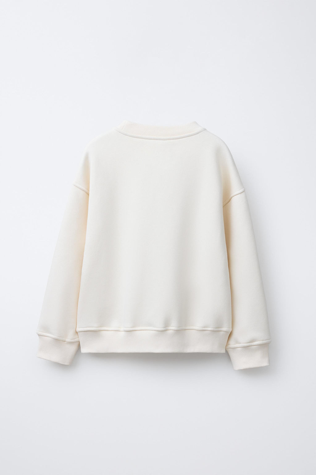 BEADED FLORAL SWEATSHIRT - Zara фото 2