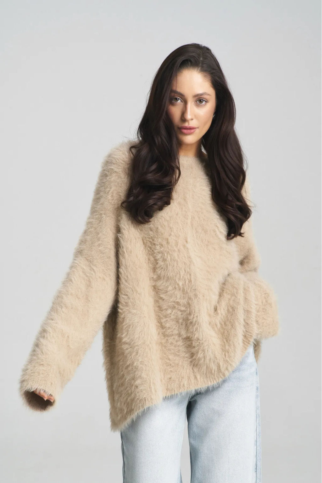 Джемпер Fluffy Beige