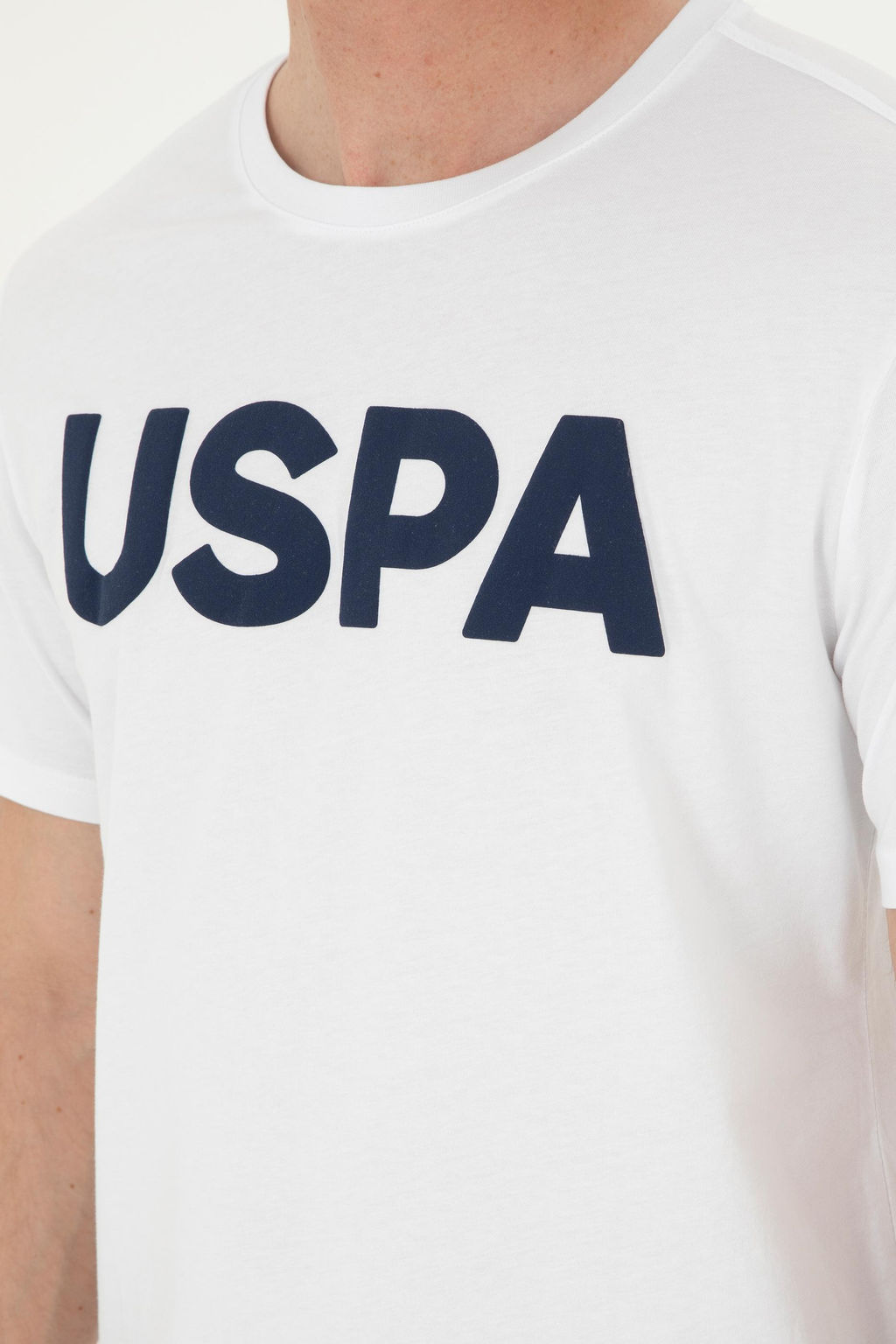 Мужская белая базовая футболка Неожиданная скидка в корзине - U.s. polo assn фото 14