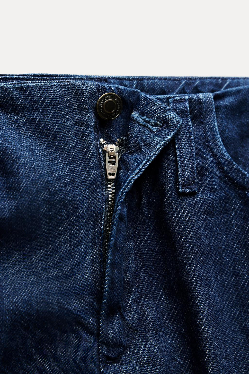 ZW COLLECTION BOOTCUT MID-WAIST JEANS - Zara фото 9