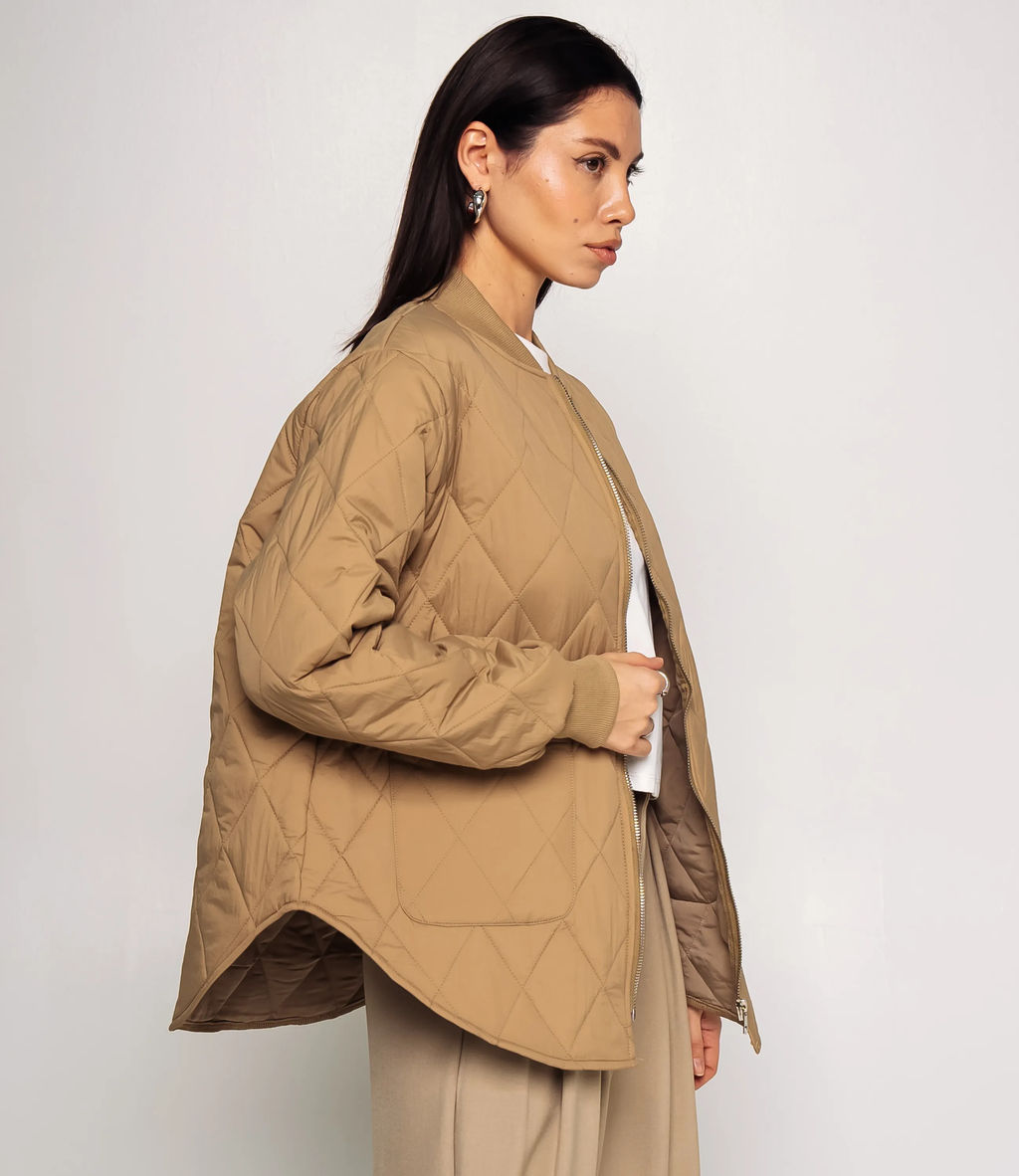 Куртка #КТ733, песочный - Dommod фото 2