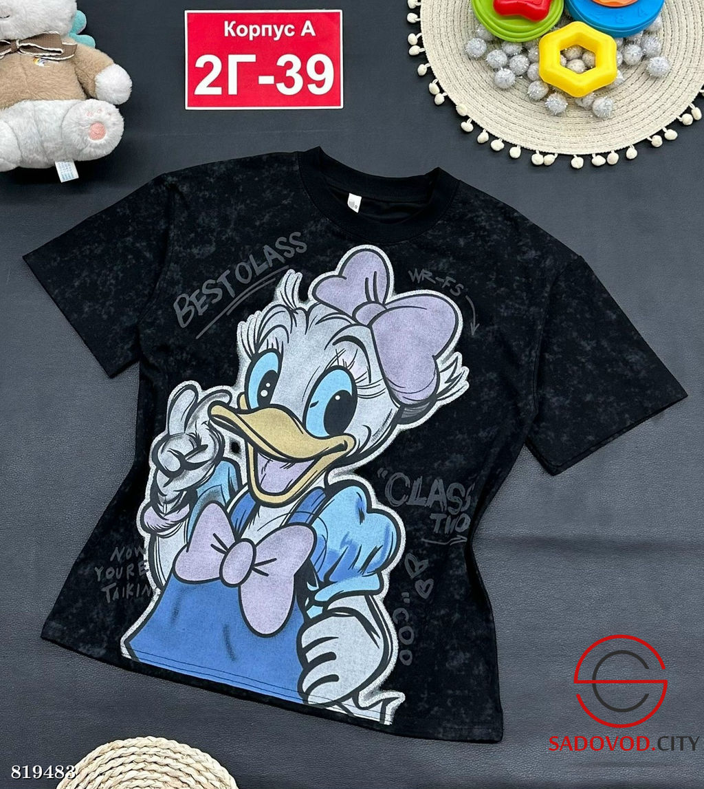 Футболка с рисунком для девочки