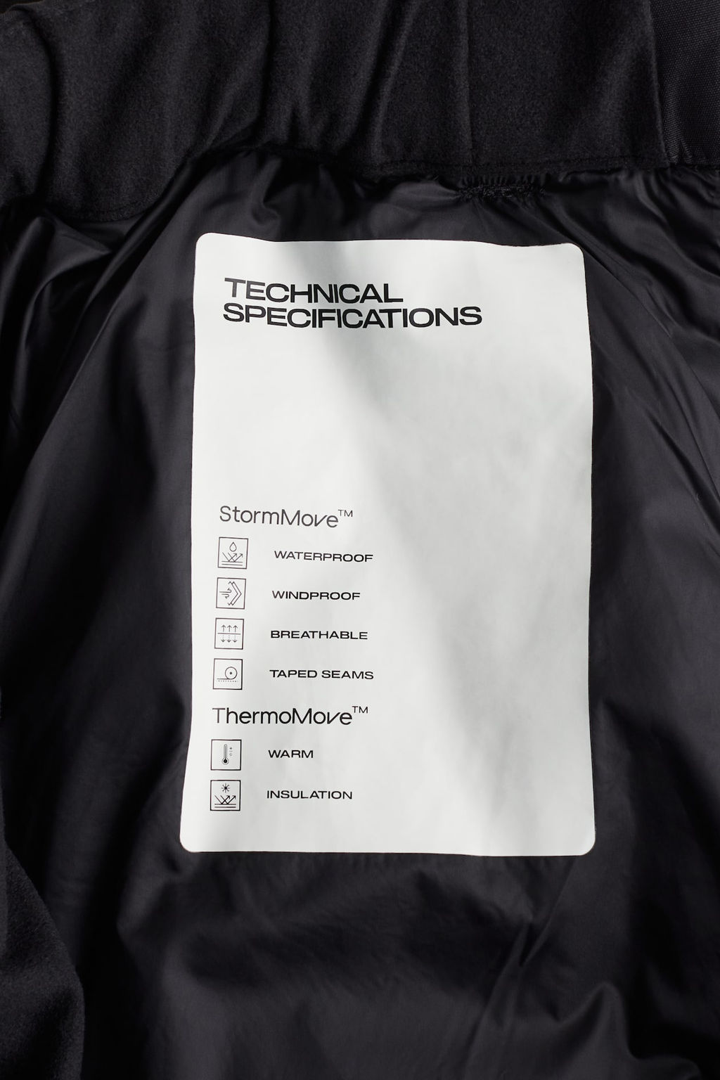 Pantalon de esquiar acolchado baggy en StormMove - H&m фото 5